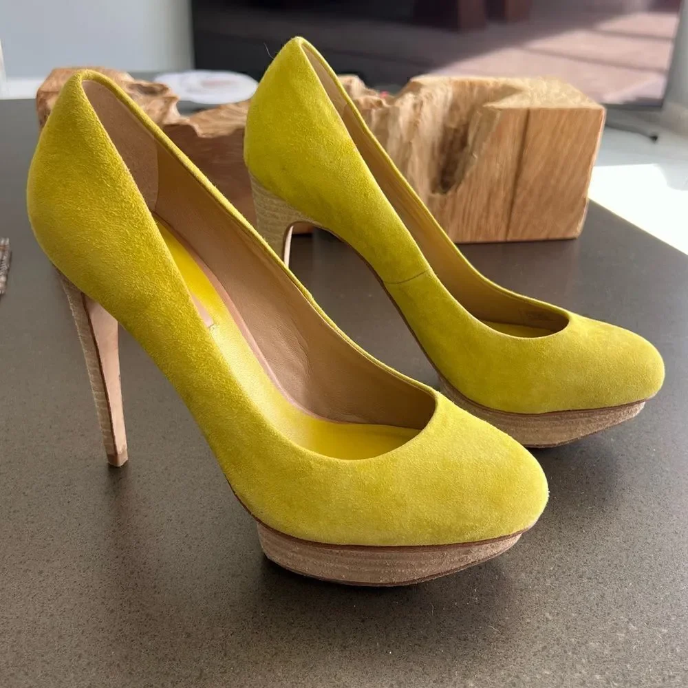 BCBGMaxAzria bright yellow